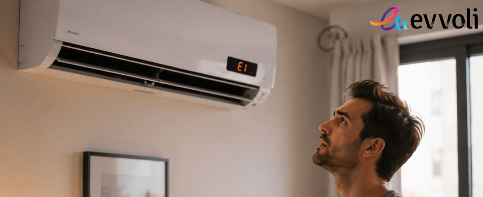 لیست خطاهای کولرگازی ایوولی