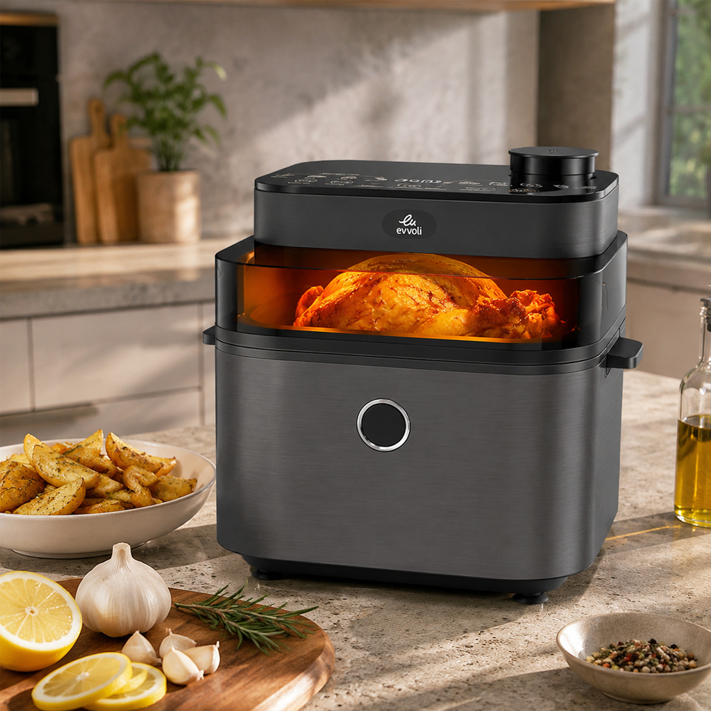 سرخ کن بدون روغن ایوولی مدل EVKA-AF8008D
