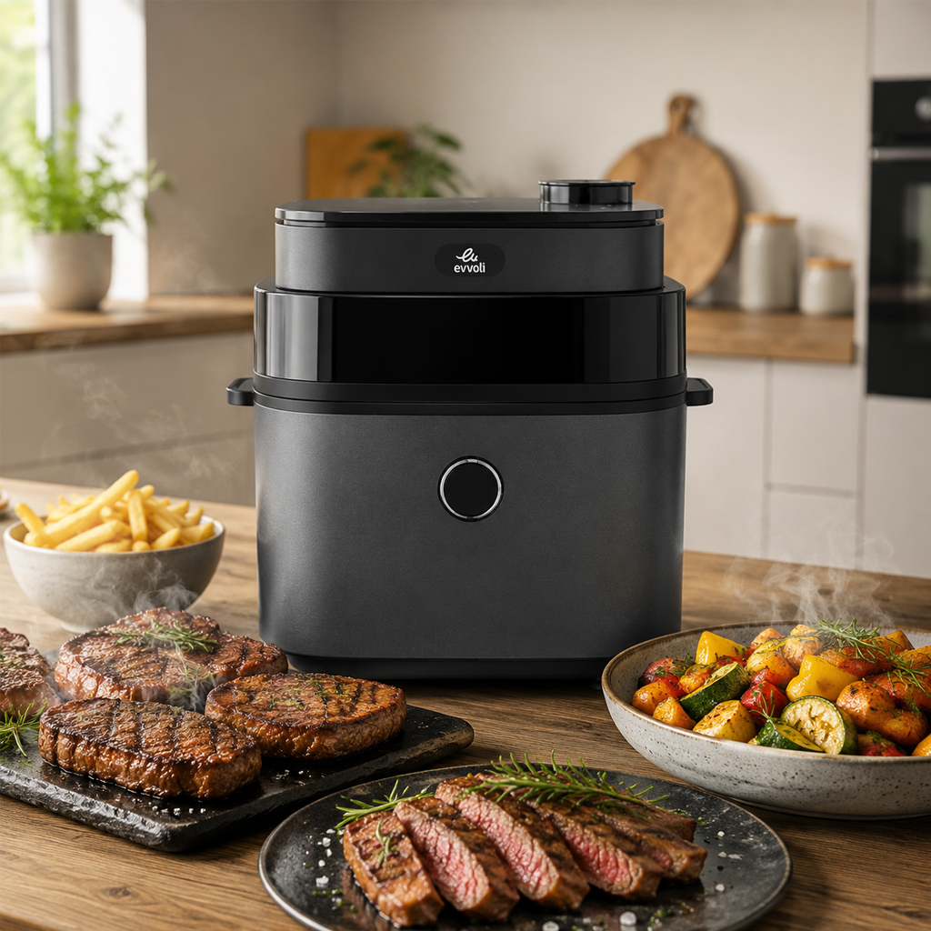 سرخ کن بدون روغن ایوولی مدل EVKA-AF8008D