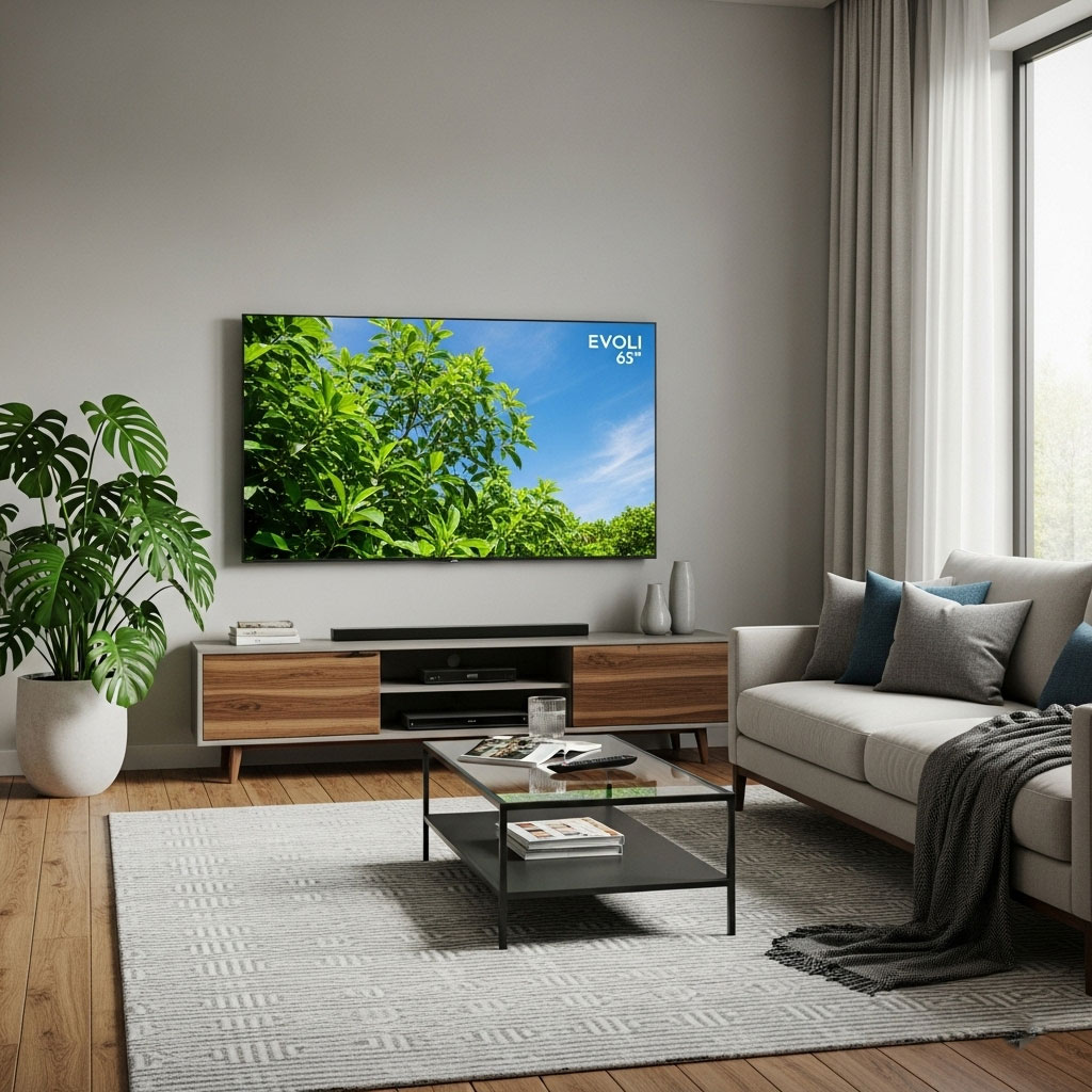 پنل QLED با وضوح 4K و رنگ های زنده