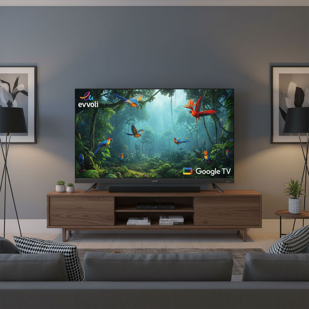 کیفیت تصویر 4K Ultra HD و پنل QLED