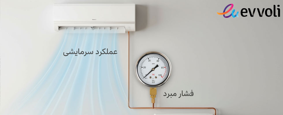 میزان فشار گاز کولر گازی