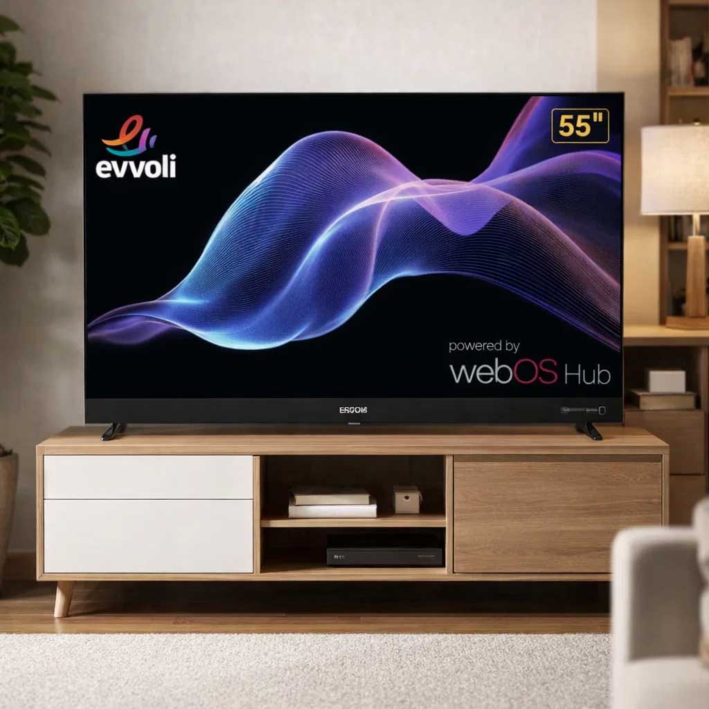 تلویزیون ایوولی 55 اینچ اسمارت، 55EV355QOS