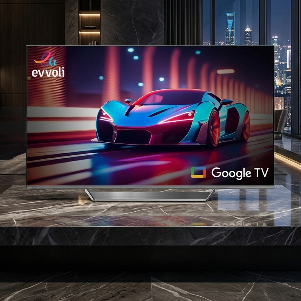 تلویزیون ایوولی 50 اینچ اسمارت، اندروید 4k مدل 50EV375QG